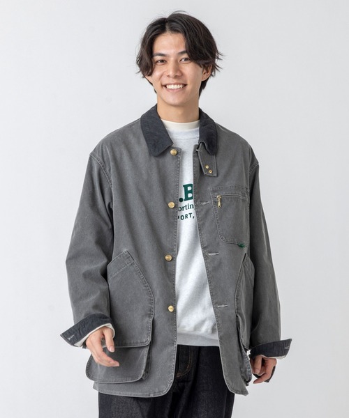 L.L.Bean(エルエルビーン)の「【JAPAN EDITION】プロスペクト・ハーバー・フィールド・コート(カバーオール・メンズ・カモフラージュ/グレー/レッド/ブラウン・LARGE/MEDIUM/SMALL)」の5枚目の写真