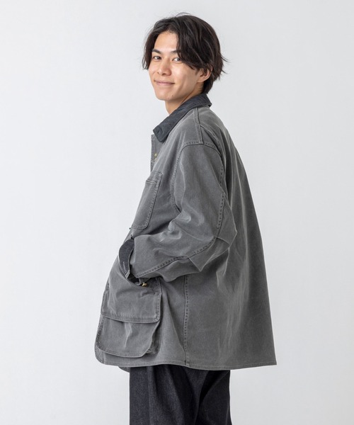 L.L.Bean(エルエルビーン)の「【JAPAN EDITION】プロスペクト・ハーバー・フィールド・コート(カバーオール・メンズ・カモフラージュ/グレー/レッド/ブラウン・LARGE/MEDIUM/SMALL)」の6枚目の写真