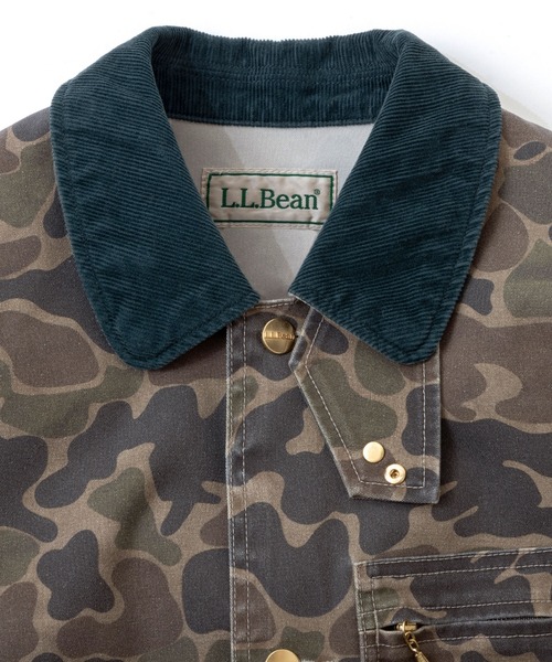 L.L.Bean(エルエルビーン)の「【JAPAN EDITION】プロスペクト・ハーバー・フィールド・コート(カバーオール・メンズ・カモフラージュ/グレー/レッド/ブラウン・LARGE/MEDIUM/SMALL)」の8枚目の写真