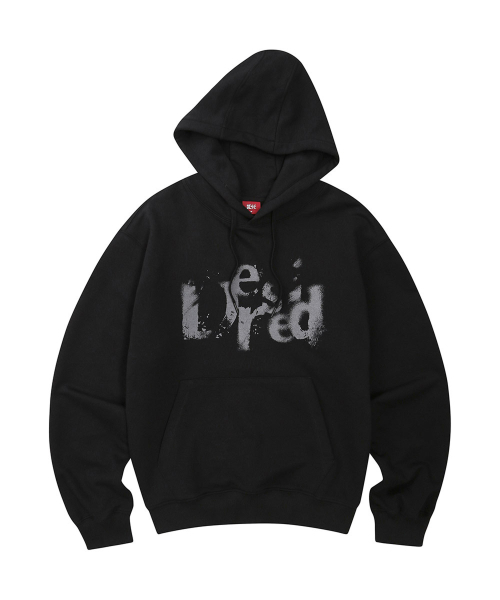 DESIRED(デシレッド)の「PEID テキストフードTシャツ-FESK5104B03(パーカー・レディース・ブラック・MEDIUM/LARGE/X-LARGE)」の2枚目の写真