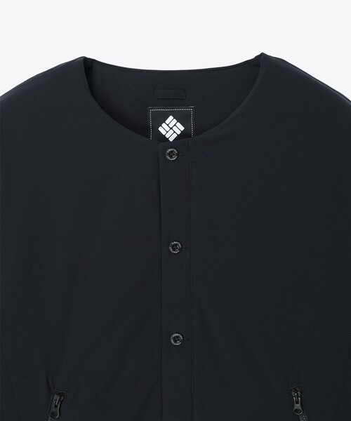 Columbia(コロンビア)の「COLUMBIA BLACK LABEL/ キャニーベンドジャケット /コロンビアブラックレーベル(ノーカラージャケット・メンズ・グリーン/ブラック/ネイビー・L/S/M/XL)」の6枚目の写真
