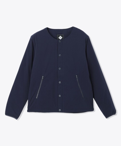 Columbia(コロンビア)の「COLUMBIA BLACK LABEL/ キャニーベンドジャケット /コロンビアブラックレーベル(ノーカラージャケット・メンズ・グリーン/ブラック/ネイビー・L/S/M/XL)」の15枚目の写真