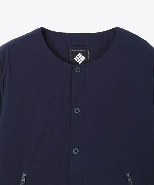 Columbia(コロンビア)の「COLUMBIA BLACK LABEL/ キャニーベンドジャケット /コロンビアブラックレーベル(ノーカラージャケット・メンズ・グリーン/ブラック/ネイビー・L/S/M/XL)」の17枚目の写真
