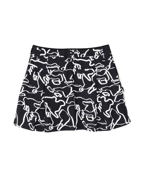 PEARLY GATES(パーリーゲイツ)の「【PEARLY GATES】プレイティングベアメッシュスカート <花・変形ウサギ柄> (WOMENS)(スカート・レディース・グレー系その他/ダークインディゴブルー・SMALL/LARGE/X-SMALL/MEDIUM)」の19枚目の写真