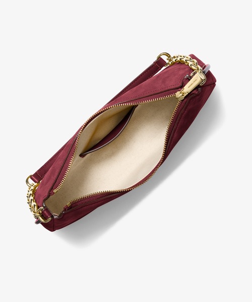 MICHAEL KORS(マイケルコース)の「NOLITA ヌバック チェーン ショルダー ミディアム(ショルダーバッグ・レディース・レッド系・FREE)」の3枚目の写真