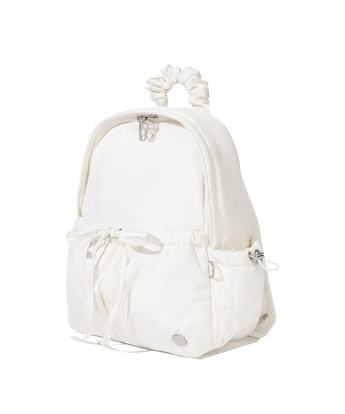 COVERNAT(カバーナット)の「WOMEN SHIRRING MINI BACKPACK(バックパック/リュック・レディース・ブラック/ブラウン/アイボリー・FREE)」の6枚目の写真