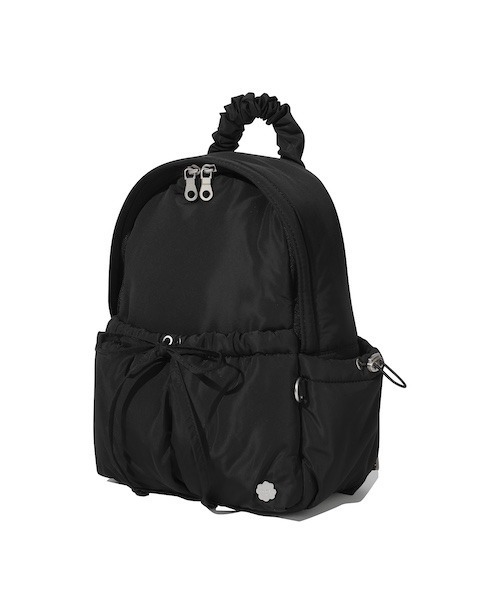 COVERNAT(カバーナット)の「WOMEN SHIRRING MINI BACKPACK(バックパック/リュック・レディース・ブラック/ブラウン/アイボリー・FREE)」の9枚目の写真
