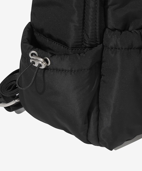COVERNAT(カバーナット)の「WOMEN SHIRRING MINI BACKPACK(バックパック/リュック・レディース・ブラック/ブラウン/アイボリー・FREE)」の13枚目の写真