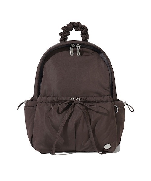 COVERNAT(カバーナット)の「WOMEN SHIRRING MINI BACKPACK(バックパック/リュック・レディース・ブラック/ブラウン/アイボリー・FREE)」の16枚目の写真