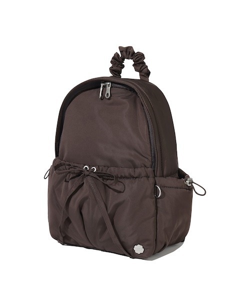 COVERNAT(カバーナット)の「WOMEN SHIRRING MINI BACKPACK(バックパック/リュック・レディース・ブラック/ブラウン/アイボリー・FREE)」の18枚目の写真