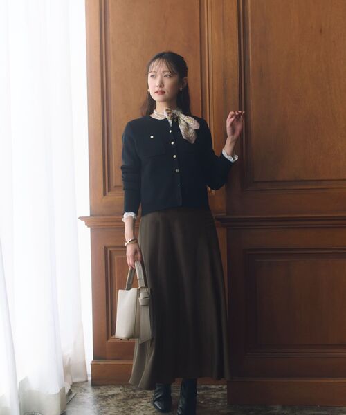 COHINA(コヒナ)の「4.5cmヒールストレッチショートブーツ 【低身長・小柄女性】(ブーツ・レディース・ブラック/ブラウン・20.5cm/21.5cm/22.5cm/23.5cm)」の18枚目の写真