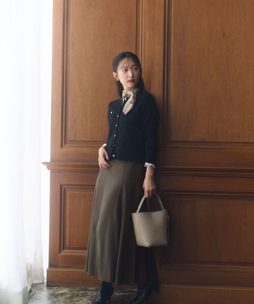 COHINA(コヒナ)の「4.5cmヒールストレッチショートブーツ 【低身長・小柄女性】(ブーツ・レディース・ブラック/ブラウン・20.5cm/21.5cm/22.5cm/23.5cm)」の19枚目の写真
