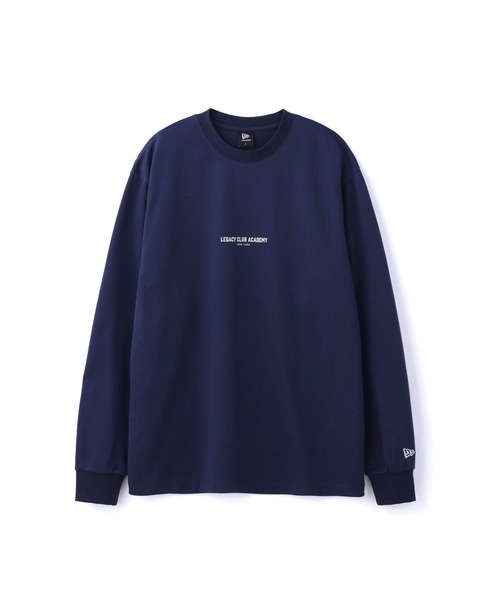 NEW ERA(ニューエラ)の「Long Sleeve Tech T-shirt(Tシャツ/カットソー・メンズ・ネイビー/ホワイト/ブラック・XX-LARGE/X-LARGE/LARGE/MEDIUM/SMALL)」の1枚目の写真