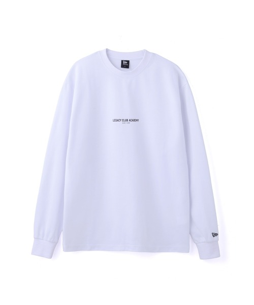 NEW ERA(ニューエラ)の「Long Sleeve Tech T-shirt(Tシャツ/カットソー・メンズ・ネイビー/ホワイト/ブラック・XX-LARGE/X-LARGE/LARGE/MEDIUM/SMALL)」の2枚目の写真