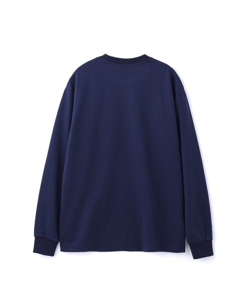NEW ERA(ニューエラ)の「Long Sleeve Tech T-shirt(Tシャツ/カットソー・メンズ・ネイビー/ホワイト/ブラック・XX-LARGE/X-LARGE/LARGE/MEDIUM/SMALL)」の15枚目の写真
