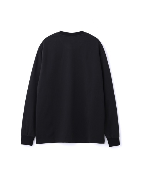 NEW ERA(ニューエラ)の「Long Sleeve Tech T-shirt(Tシャツ/カットソー・メンズ・ネイビー/ホワイト/ブラック・XX-LARGE/X-LARGE/LARGE/MEDIUM/SMALL)」の6枚目の写真