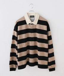 《別注》HARDIN KNITWEAR ラガーシャツ*