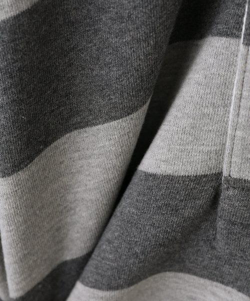 Spick & Span(スピックアンドスパン)の「《別注》HARDIN KNITWEAR ラガーシャツ*(ポロシャツ・レディース・ベージュ/グレー・FREE)」の10枚目の写真