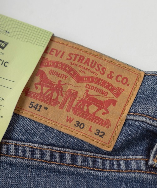 Levi's(リーバイス)の「【74】【Levi’s/リーバイス】541 アスレチック テーパード デニム/テーパードパンツ/ストレッチデニム/ヴィンテージライク/アメカジ/古着MIX/韓国ストリート(デニムパンツ・メンズ・インディゴブルー/ブラック・28inch/29inch/30inch/31inch/32inch/33inch/34inch/36inch)」の12枚目の写真