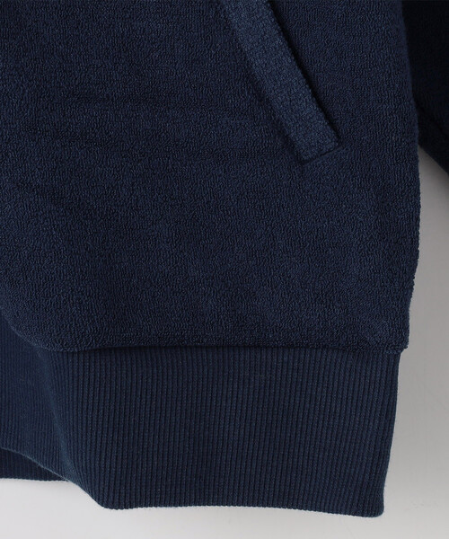 adidas（アディダス）の「adidas/アディダス ブークレ トラックトップ（ジャージ）/BOUCLE TRACK TOP（ブルゾン・メンズ・グレー/ネイビー・MEDIUM/X-LARGE/LARGE）」の7枚目の写真