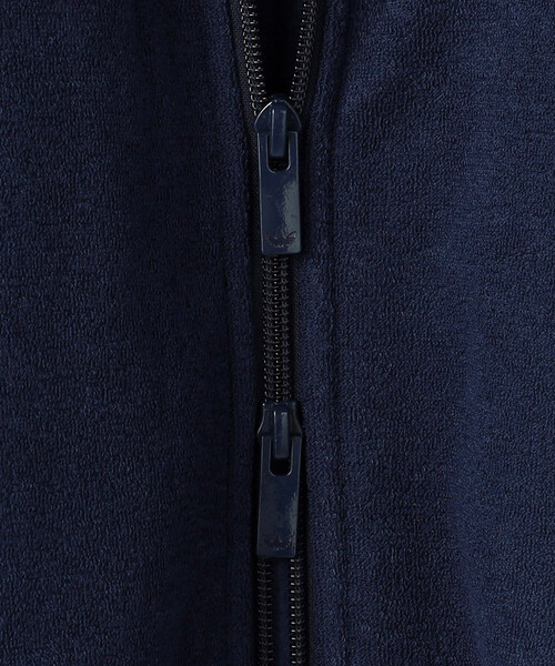 adidas（アディダス）の「adidas/アディダス ブークレ トラックトップ（ジャージ）/BOUCLE TRACK TOP（ブルゾン・メンズ・グレー/ネイビー・MEDIUM/X-LARGE/LARGE）」の8枚目の写真