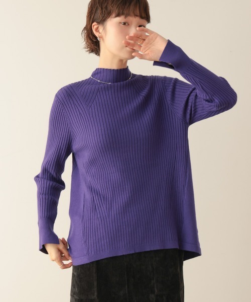Bou Jeloud(ブージュルード)の「ヒートAラインチュニック(Tシャツ/カットソー・レディース・グレー/ブラック/ブラウン/オフホワイト/パープル・FREE)」の5枚目の写真