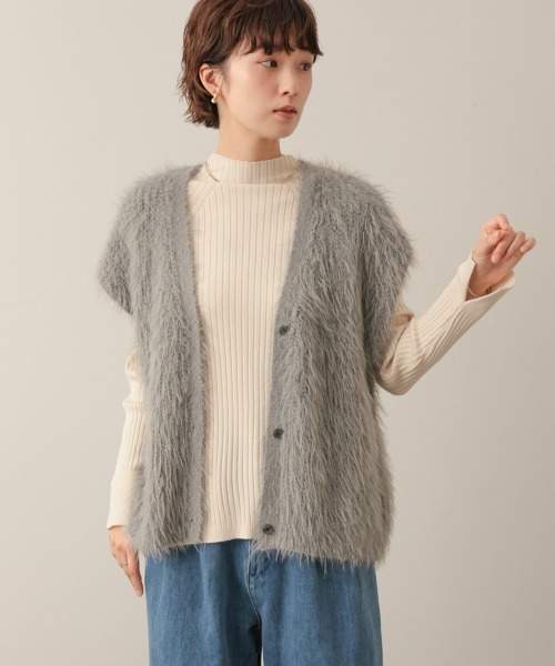 Bou Jeloud(ブージュルード)の「ヒートAラインチュニック(Tシャツ/カットソー・レディース・グレー/ブラック/ブラウン/オフホワイト/パープル・FREE)」の10枚目の写真