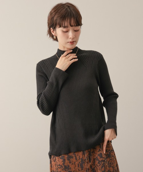 Bou Jeloud(ブージュルード)の「ヒートAラインチュニック(Tシャツ/カットソー・レディース・グレー/ブラック/ブラウン/オフホワイト/パープル・FREE)」の22枚目の写真