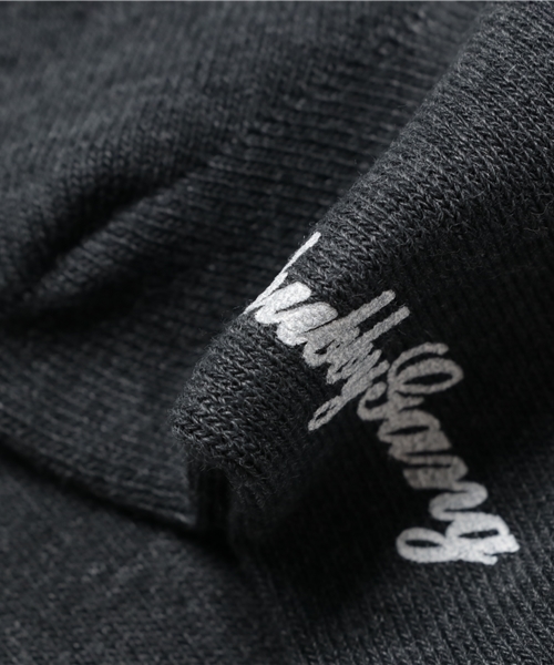 CHUBBYGANG（チャビーギャング）の「フレンチブル刺繍ソックス（ソックス/靴下・キッズ・ブラック/ホワイト/レッド・16/19/22）」の7枚目の写真