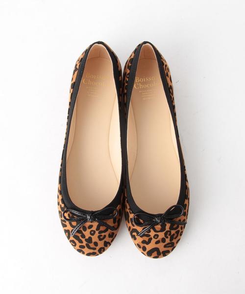 Boisson Chocolat（ボワソンショコラ）の「<<展開店舗限定>>〈B〉 ｷﾘｶｴﾘﾎﾞﾝ FLT（バレエシューズ・レディース・ブラック/その他2/その他1・22cm/22.5cm/23cm/24.5cm/24cm/25cm/23.5cm）」の2枚目の写真