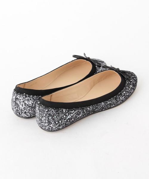 Boisson Chocolat（ボワソンショコラ）の「<<展開店舗限定>>〈B〉 ｷﾘｶｴﾘﾎﾞﾝ FLT（バレエシューズ・レディース・ブラック/その他2/その他1・22cm/22.5cm/23cm/24.5cm/24cm/25cm/23.5cm）」の4枚目の写真