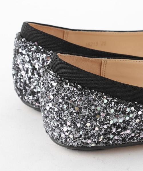 Boisson Chocolat（ボワソンショコラ）の「<<展開店舗限定>>〈B〉 ｷﾘｶｴﾘﾎﾞﾝ FLT（バレエシューズ・レディース・ブラック/その他2/その他1・22cm/22.5cm/23cm/24.5cm/24cm/25cm/23.5cm）」の6枚目の写真