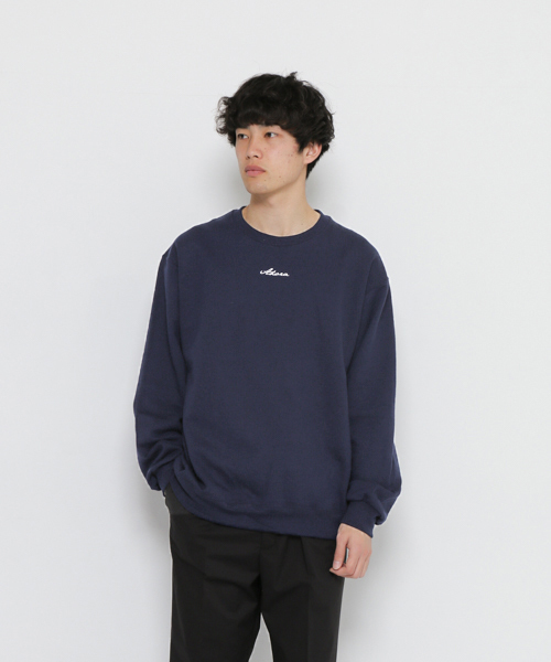 SENSE OF PLACE by URBAN RESEARCH(センスオブプレイスバイアーバンリサーチ)の「ロゴビッグスウェットシャツ(スウェット・メンズ・ホワイト/ブラック/ネイビー/グレー・FREE)」の7枚目の写真