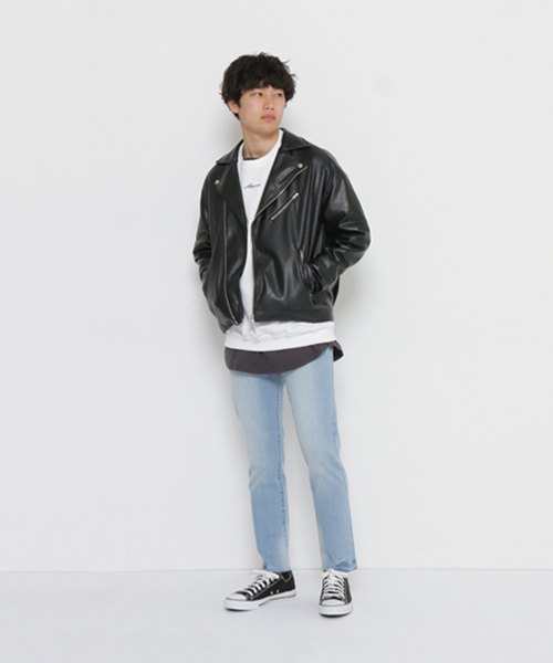 SENSE OF PLACE by URBAN RESEARCH(センスオブプレイスバイアーバンリサーチ)の「ロゴビッグスウェットシャツ(スウェット・メンズ・ホワイト/ブラック/ネイビー/グレー・FREE)」の9枚目の写真