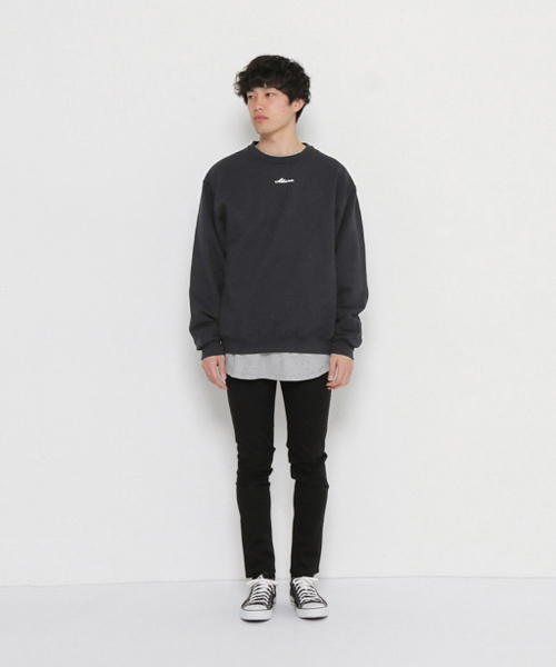 SENSE OF PLACE by URBAN RESEARCH(センスオブプレイスバイアーバンリサーチ)の「ロゴビッグスウェットシャツ(スウェット・メンズ・ホワイト/ブラック/ネイビー/グレー・FREE)」の21枚目の写真