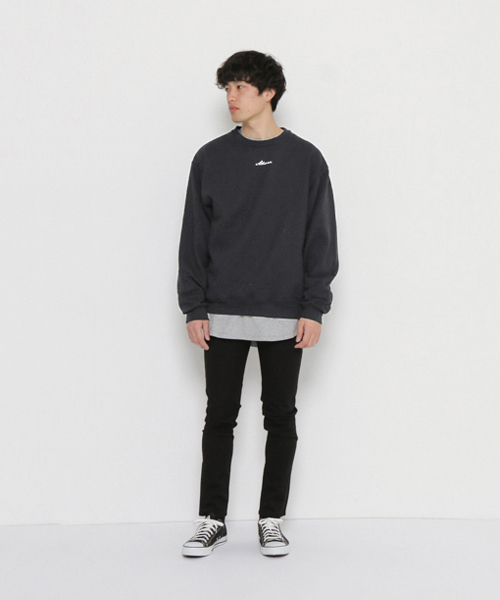 SENSE OF PLACE by URBAN RESEARCH(センスオブプレイスバイアーバンリサーチ)の「ロゴビッグスウェットシャツ(スウェット・メンズ・ホワイト/ブラック/ネイビー/グレー・FREE)」の22枚目の写真