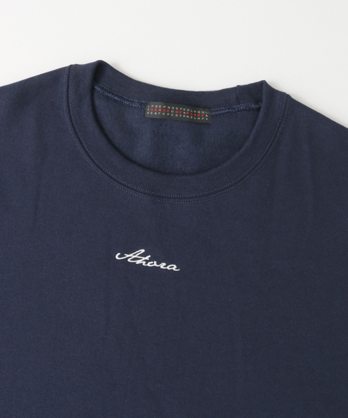 SENSE OF PLACE by URBAN RESEARCH(センスオブプレイスバイアーバンリサーチ)の「ロゴビッグスウェットシャツ(スウェット・メンズ・ホワイト/ブラック/ネイビー/グレー・FREE)」の16枚目の写真