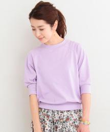 BEAUTY&YOUTH UNITED ARROWS | BY∴ ミニ裏毛ラグランスリーブ5分袖プルオーバー ◆(スウェット)