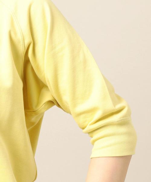 BEAUTY&YOUTH UNITED ARROWS(ビューティーアンドユースユナイテッドアローズ)の「BY∴ ミニ裏毛ラグランスリーブ5分袖プルオーバー ◆(スウェット・レディース・イエロー/ライム/パープル/ネイビー・FREE)」の11枚目の写真