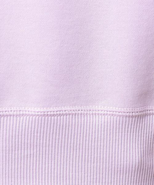 BEAUTY&YOUTH UNITED ARROWS(ビューティーアンドユースユナイテッドアローズ)の「BY∴ ミニ裏毛ラグランスリーブ5分袖プルオーバー ◆(スウェット・レディース・イエロー/ライム/パープル/ネイビー・FREE)」の16枚目の写真