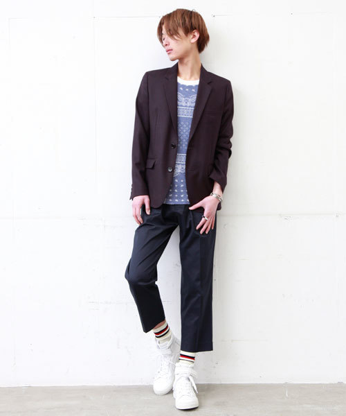 603（ロクマルサン）の「603 トラッドラインソックス（ソックス/靴下・メンズ・グリーン/ローズ/ブラック・FREE）」の12枚目の写真