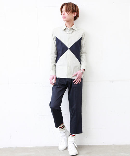 603（ロクマルサン）の「603 トラッドラインソックス（ソックス/靴下・メンズ・グリーン/ローズ/ブラック・FREE）」の11枚目の写真