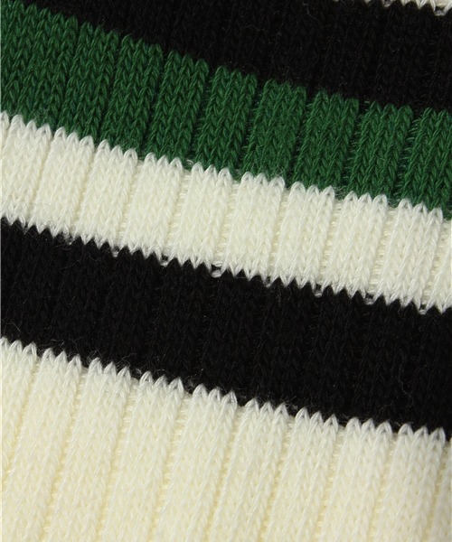 603（ロクマルサン）の「603 トラッドラインソックス（ソックス/靴下・メンズ・グリーン/ローズ/ブラック・FREE）」の7枚目の写真