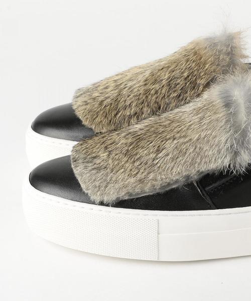 Amb（エーエムビー）の「Amb（エーエムビー） NY BUNNY SLIP-ON ◆（スリッポン・レディース・ベージュ/ロイヤルブルー・36/37/38/35）」の7枚目の写真