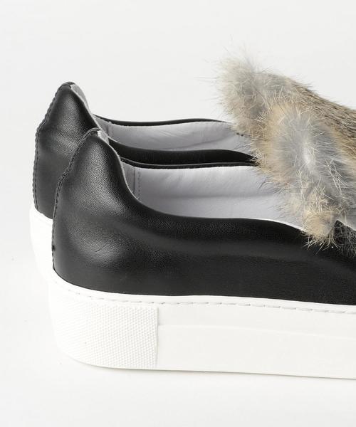 Amb（エーエムビー）の「Amb（エーエムビー） NY BUNNY SLIP-ON ◆（スリッポン・レディース・ベージュ/ロイヤルブルー・36/37/38/35）」の8枚目の写真