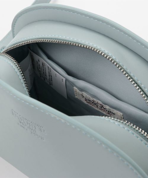 DOUBLE NAME（ダブルネーム）の「ハーフサークルバッグ（ショルダーバッグ・レディース・ブラック/ゴールド/ワイン・FREE）」の7枚目の写真