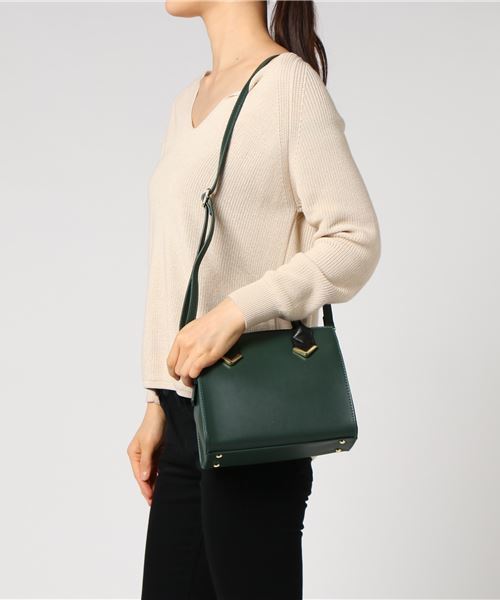Andemiu（アンデミュウ）の「スクエアミニショルダーＢＡＧ772791（ショルダーバッグ・ブラック/グリーン/キャメル/レッド・FREE）」の9枚目の写真