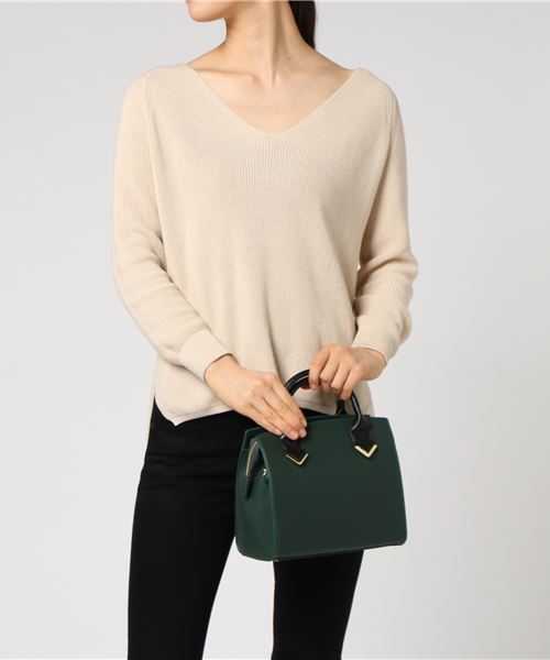 Andemiu（アンデミュウ）の「スクエアミニショルダーＢＡＧ772791（ショルダーバッグ・ブラック/グリーン/キャメル/レッド・FREE）」の10枚目の写真