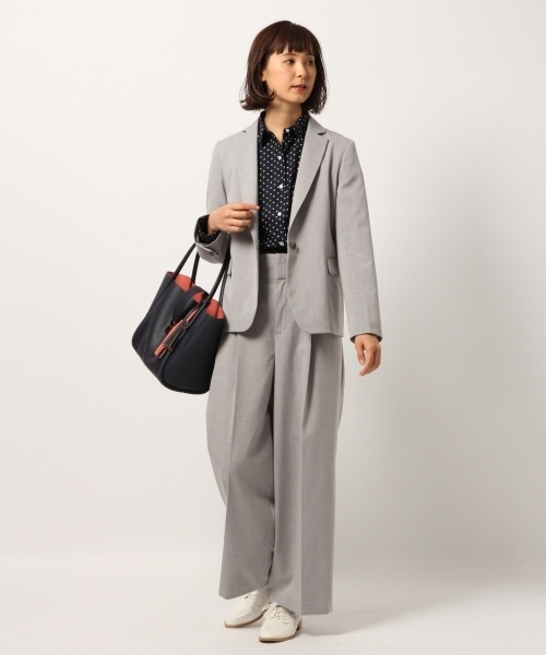 GLOBAL WORK（グローバルワーク）の「コットンワイヤーオーバーシャツ/774992（シャツ/ブラウス・レディース・カーキ/ネイビー/ホワイト/その他/ピンク・LARGE/MEDIUM/SMALL）」の11枚目の写真