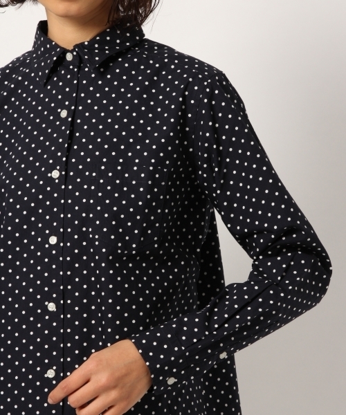 GLOBAL WORK（グローバルワーク）の「コットンワイヤーオーバーシャツ/774992（シャツ/ブラウス・レディース・カーキ/ネイビー/ホワイト/その他/ピンク・LARGE/MEDIUM/SMALL）」の16枚目の写真